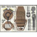 GB, Microphones, BBC 1922-1972, brown 1972, 3p