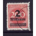 GERMANY 1923 2M on 200M ROSE PINK SG 302 FINE U...
