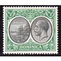 Dominica Sg71 1/2d Blue-Green Fresh unmounted m...