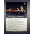 1970 Buick LeSabre Custom Car Ad - Believe In