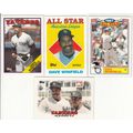 Four 1988 Topps baseball Dave Winfield cards-39...