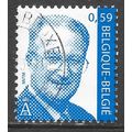 BELGIUM BELGIE BELGIQUE ALBERT 59c DEFINITIVE BLUE