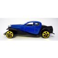 Hot Wheels '37 Bugatti Blue Die-Cast Car w/Gold...