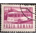 STAMP ROMANIA SG3843 1971 1L20 Transport and Co...