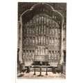 Postcard Oxford All Souls College Chapel Reredo...