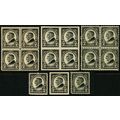 610-12, Mint NH Blocks And Singles SCV $206 - R...