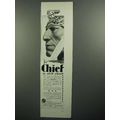 1930 Santa Fe Railroad Ad - The Chief is Still ...