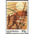AUSTRALIA, Fly Fishing, orange 1979, 55c, #2