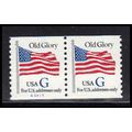 2890 32c G Old Glory Very Fine MNH CNP Left A54...