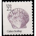 2120 22c Calico Scallop Fine MNH BPS LS V4861