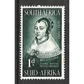 SOUTH AFRICA 1952 LANDING 1d GREEN MARIA DE LA ...