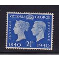 GB 1940 CENTENARY 2½d MINT SG483