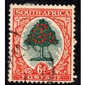 South Africa 1926 Tree 6d Used. Stamp