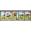 LAOS [1981] MiNr 0505-10 ( oG/no gum ) Fußball