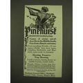 1912 Pinehurst North Carolina Ad - Center of Life