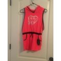 1pc Baby Phat Girls Printed Romper Jumpsuit Sho...