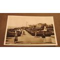 1927 fr real photo Postcard - war memorial prom...