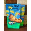 30th Birthday Card - ( CHEAP COLLECTION ONLY CA...
