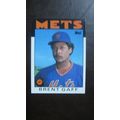1986 Topps Brent Gaff New York Mets Card #18