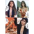 4 Photo Set B - Beautiful Movie Star CAROLINE M...