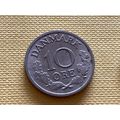 Umlaufmünze Dänemark 10 Öre 1980