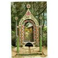 POSTCARD - Well Dressing Tissington Derbyshire ...