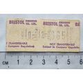 Bristol Omnibus Co. Ltd. 10p ticket