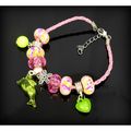 Fully Loaded Woven Bracelet Dolphin Love Heart ...