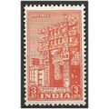 India 1949 SG314 3a Brown-Orange Mounted Mint ....