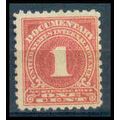 Used R196 1c Series of 1914 Barely Clears WA1787