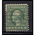 Used 543 1c George Washington Barely Clears K3466