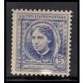 862 5c Louisa Alcott Fine MNH KA2417