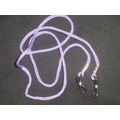 30" woven purple nylon spectacle strap lanyard ...