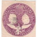 United States 1892 2c Stationary Cut Out fine u...