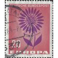 GERMANY, Europa CEPT, Flower petals, pink 1964,...