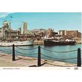6x4 Continental size printed postcard Liverpool...