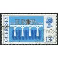 Guernsey 1984 Europa 13p Light Blue Blue and Bl...