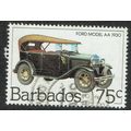Barbados 1983 Classic Cars 75c Multicoloured SG...