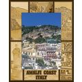 Amalfi Coast Italy Laser Engraved Wood Picture ...