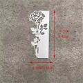 Rose Border/Edging Die. App 11.7x4.9cm. Die Cut...