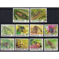 Singapore 1985 SG 491-500 Used - Fauna/Insects ...