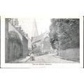 Horsham, W Sussex - Old Church - postcard 1917