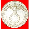 SWASTIKA: GERMANY ★ 5 PFENNIG 1938E! LOW START ...
