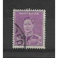 Australia.SG185 2d King George VI (Bright Purpl...