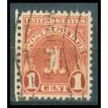 Used J80 1c Postage Due Almost Very Fine WA1281