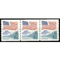 2280a 25c U.S. Flag Fine MNH PNC 8/3 W1393