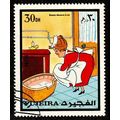 Fujeira 1972 Disney 101 Dalmatians 30Dh Used Stamp
