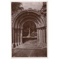 Norman Doorway Dryburgh Abbey Roxburghshire RP ...