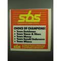 1990 SBS Scandinavian Brake Systems Ad - Choice...