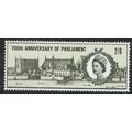 1965 700th Anniversary of Parliament 2/6d Black...